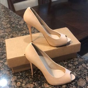 ASOS High Heels, 5 inch, with Peep Toe.